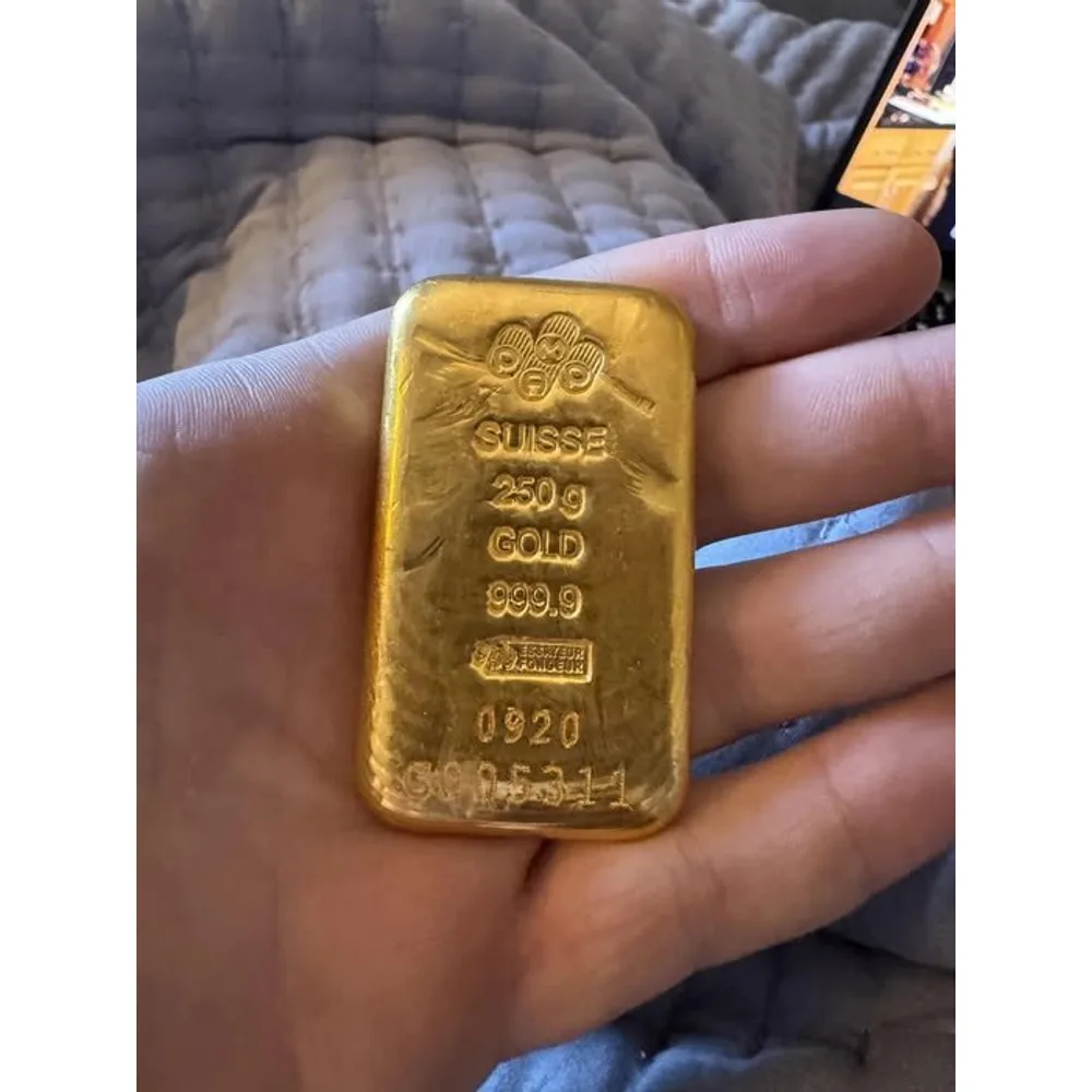 Lingot d'or 250 g