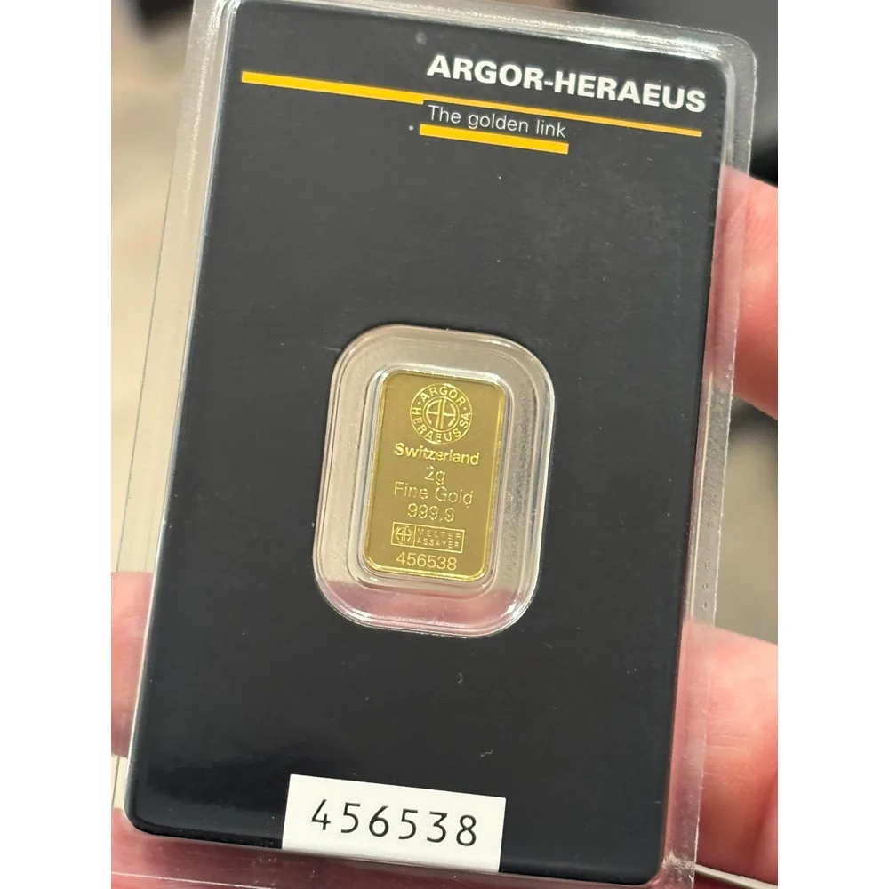 Lingotin d'or 2 g