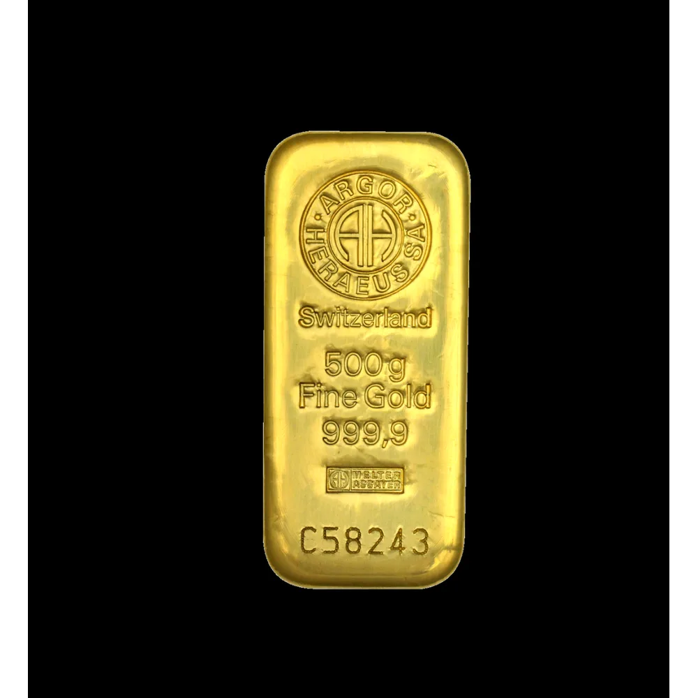 Lingot d'or 500 g